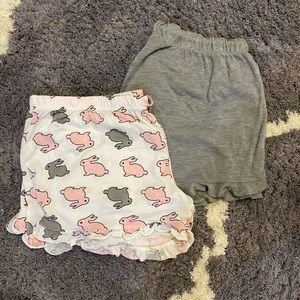 XL FUZZY PAJAMA SHORTS BUNDLE
